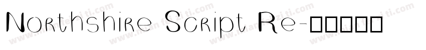 Northshire Script Re字体转换